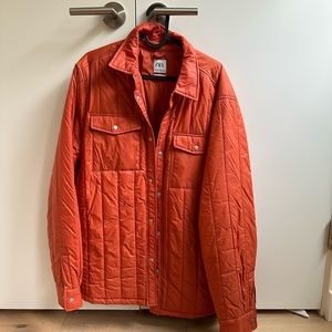 Zara Padded Jacket Overshirt